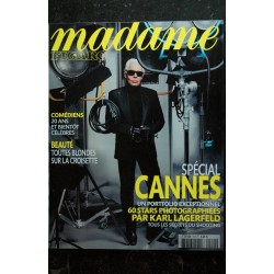 MADAME FIGARO 19525 Karl Lagerfeld photographie 60 stars Spécial Cannes  2007 05 12
