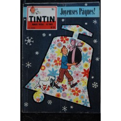 LE JOURNAL DE TINTIN 51 23.12.1953 NUMERO SPECIAL NOEL COUVERTURE TINTIN HERGE