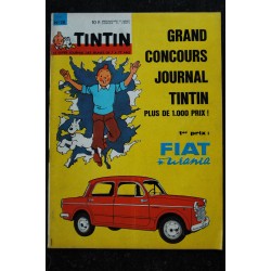LE JOURNAL DE TINTIN 14 2 avril 1958 NUMERO SPECIAL PÂQUES COUVERTURE TINTIN HERGE
