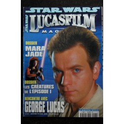 LUCASFILM Magazine n° 21  Magazine Officiel de STAR WARS -  Mara Jade - Les créatures de l'épisode I - George Lucas