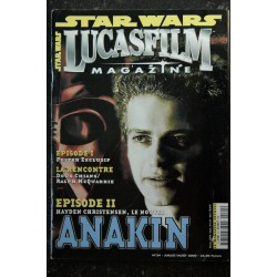 LUCASFILM Magazine n° 16  Magazine Officiel de STAR WARS - Maxi Poster la menace Fantome - Terence Stamp - Dark Maul