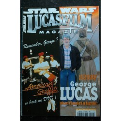 LUCASFILM Magazine n° 26  Magazine Officiel de STAR WARS -  Plus de 20 photos d'épisode II - American Graffiti - Aurra Sing