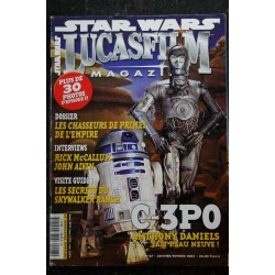 LUCASFILM Magazine n° 27  Magazine Officiel de STAR WARS -  Plus de 30 photos d'épisode II - C-3PO - John Alvin R. McCallum