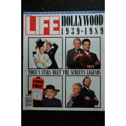 LIFE  1989 04  Hollywood 1939 - 1989 - Clark Gable - Milos Forman - Sherry Lansing - Batman - Paul Newman - Garbo - 126 pages