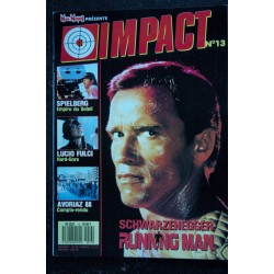 MAD MOVIES présente IMPACT n° 12 * 1987 * ROBOCOP SCHWARZENEGGER HELLRAISER CHINA GIRL