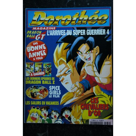 Dorothée Magazine 432 - Dragon Ball GT Super guerrier 4 - Spice Girls - Les sailors en vacances - Posters - 30 déc. 1997 Dorothée Magazine 432 - Dragon Ball GT Super guerrier 4 - Spice Girls - Les sailors en vacances - Posters - 30 déc. 1997
