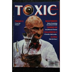 TOXIC n°  2 - Freddy 5 - Nightbreed - Cannes 89 - Halloween 4 - Elvira  - 52 pages - 1989 06