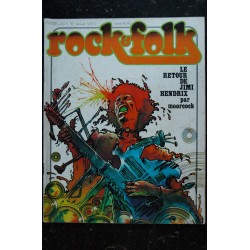 ROCK & FOLK 113 JUIN 1976 COVER MICK JAGGER SPECIAL ROLLING STONES