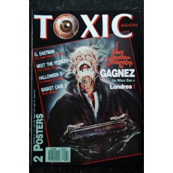 TOXIC n°  5 - G. eastman - Meet the Feebles - Halloween 5 - Basket Case 2 + Posters  - 52 pages - 1989 12