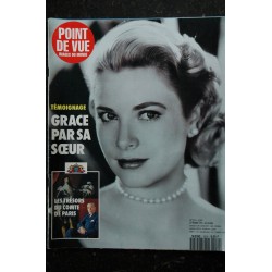 POINT DE VUE 2274  Grace Kelly Cover + 6 p. Roland Petit- Carl-Gustav & Silvia de Suède - 64 pages - 1992 02 27