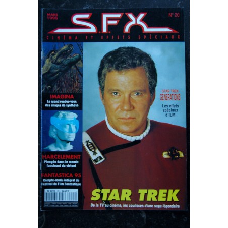 SFX 20 STAR TREK - Imagina - Fantastica 95 - Harcélement - 48 pages - 1995 03 SFX 20 STAR TREK - Imagina - Fantastica 95 - Harcélement - 48 pages - 1995 03