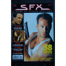 SFX  22  58 Minutes pour vivre - Christophe Lambert - Freddy - Ed Wood - 48 pages - 1995 05