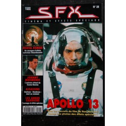 SFX  28  Apollo 13 - Mortal Kombat - Johnny Mnemonic - Stallone Banderas  - 48 pages - 1995 11