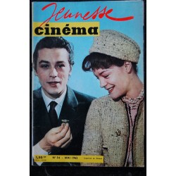 Jeunesse Cinéma  54  R Schneider A Delon S Vartan B Bardot M Le Royer C Deneuve T Perkins Y Montand C Rich E Presley  - 1962 05