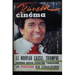Jeunesse Cinéma  63  JP Cassel F Hardy Distel J Seberg M Demongeot J Hallyday S Flynn  - 1963 02