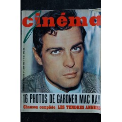 Jeunesse Cinéma  67 1963 06 Gardner Mac Kay Sophia Loren Jill Haworth Daniel Gelin Irène Chabrier H. Shapiro Johnny Laforet