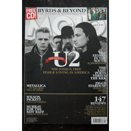 MOJO 4 Music Magazine 281 U2 - Byrds & Beyond METALLICA Wilson Pickett The Stones The KKK Ziggy Stardust - 2017 04 MOJO 4 Music Magazine 281 U2 - Byrds & Beyond METALLICA Wilson Pickett The Stones The KKK Ziggy Stardust - 2017 04