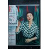 ELLE   375   2 fév. 1953 - Bettina en gaze aléoutienne écossaise - Les Blouses - Jacques Fath - 52 pages FASHION VINTAGE