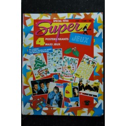 Super JEUX  n° 6 - 4 Posters géants 4 Maxi jeux Madonna Vanessa Paradis A-HA DuranDuran
