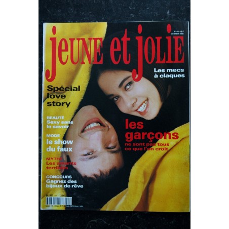 Jeune et Jolie 44 * 1991 02 * David Hallyday - Surya Bonaly - Patrick Bruel Jil Caplan Jeune et Jolie 44 * 1991 02 * David Hallyday - Surya Bonaly - Patrick Bruel Jil Caplan