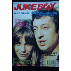 JUKEBOX   26   1989 03  -  J Birkin S Gainsbourg - Kinks - Bangles - Big Bopper - Deep Purple - Lilttle Richard Shadows Animals