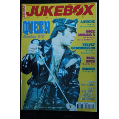 JUKEBOX 116  1997 05 - QUEEN - Antoine - Velvet Underground - Paul Anka - Madness - Joe Brown Brook Brothers