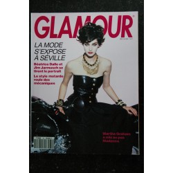 GLAMOUR 39 - Anneliese en Chanel - Béatrice DALLE Jim JARMUSCH - Martha GRAHAM / Madonna  - 194 p. - 1991 12