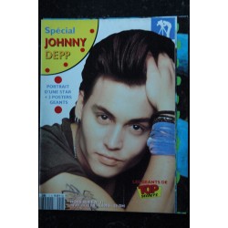 LES GEANTS DE TOP SECRETS HS 11 * 1990 11 * SPECIAL Johnny Deep portrait + 3 posters géants