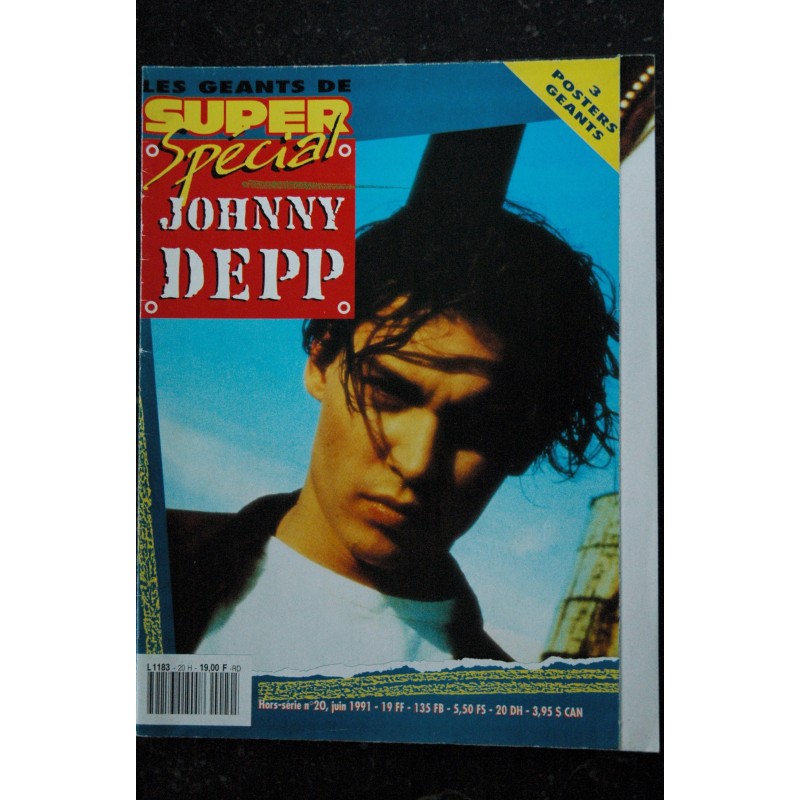 Super HS 20 H Les Géants de SUPER  SPECIAL  JOHNNY DEPP - 1991 06