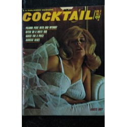 COCKTAIL Vol. 4 N° 3 - 1964 10 - RARE - Pajama Pixie with and without - The uncovered upstairs maid - erotic - Vintage