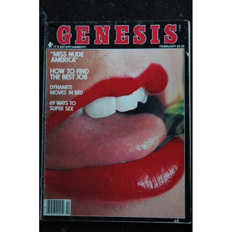 Genesis 1978 / 02  Marilyn Chambers Miss Nude America - Alvan Adams - Hilda Valerie Kim - Erotic Vintage