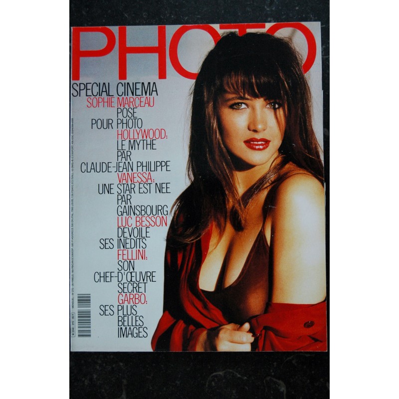 PHOTO 272 SPECIAL CINEMA SOPHIE MARCEAU BETTINA RHEIMS VANESSA PARADIS L. BESSON