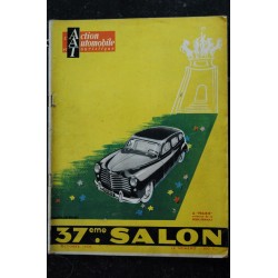 L'Action Automobile et Touristique 1950 37° Salon - La PRAIRIE Renault - 2 CV - Dyna Panhard - 203 Peugeot - Simca 8 - 82 p.