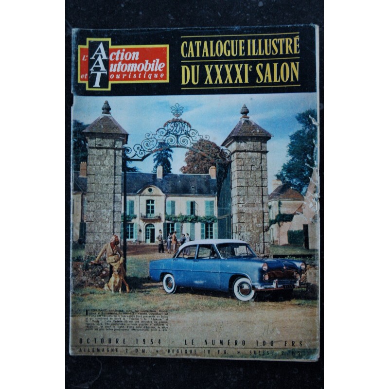 L'Action Automobile et Touristique 1954 41° Salon - La Versailles - L'Amiral - Grand Large - 203 - 96 p.