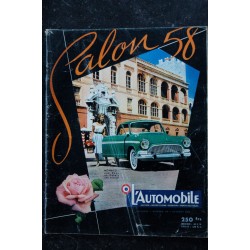 L'automobile Salon 19586 - Une Aronde - Facel Vega - Austin A 40 - SAAB Granturismo - Sport-Prinz NSU - 140 p.