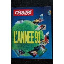 L'équipe Magazine - 1991 - L'année 91 - Numéro exceptionnel - 196 pages - 14 décembre 1991