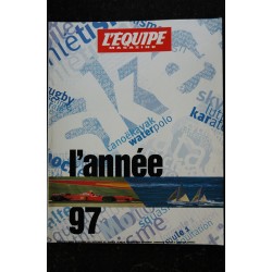 L'équipe Magazine - 1997 - L'année 97 - Numéro exceptionnel - 196 pages - 20 décembre 1997