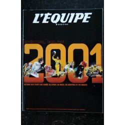 L'équipe Magazine - 2001 - Spécial Bilan 2001 - Numéro exceptionnel - 196 pages - 22 décembre 2001