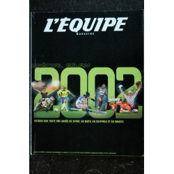 L'équipe Magazine - 2002 - Spécial Bilan 2002 - Numéro exceptionnel - 196 pages - 21 décembre 2002