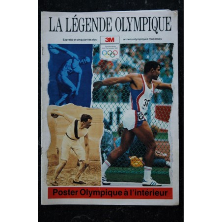 La légende Olympique - Publié par 3M Europe  - 24 pages - 1988