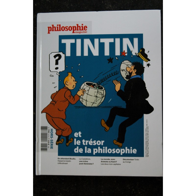 PHILOSOPHIE MAGAZINE HORS-SERIE 047 2020 TINTIN ET LE TRESOR DE LA PHILOSOPHIE HERGE 102 PAGES
