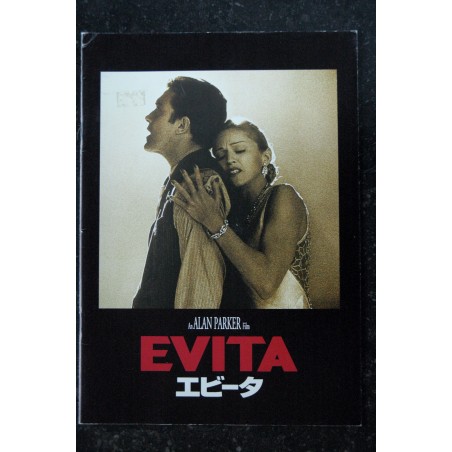 EVITA MADONNA an Alan Parker JAPAN MOVIE PROGRAM BOOK - 1977