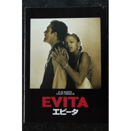 EVITA MADONNA an Alan Parker -  JAPAN MOVIE PROGRAM BOOK - RARE - 1977