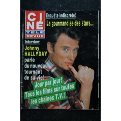 CINE TELE REVUE 1986 03 13 n° 11  Johnny HALLYDAY Linda EVANSDanny KAYE Clint Eastwood Francis PERRIN Costa Gavras