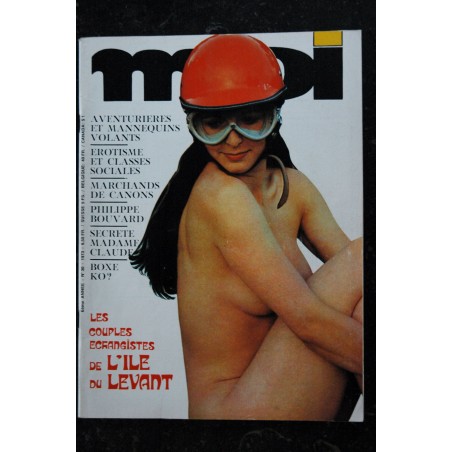 MOI 1973 6ème année n° 30     BOUVARD Madame Claude ECHANGISTE NATURISTE EROTISME HOT ADULT