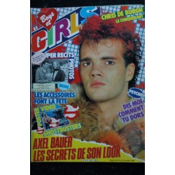 BOYS et GIRLS n°  260  20 au 26 déc. 1984  Axel BAUER - Poster Ghostbusters Ray Parker - Chris de Burgh
