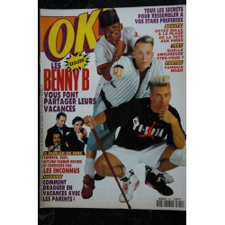 OK ! âge tendre 811  29 juil. au 4 août 1991 les BENNY B - Les Incinnus - mini poster Noah