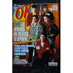 OK ! âge tendre 812  5 au 11 août 1991 New Kids on the Block - Bruel & Pauline Ester - Lambert Wilson