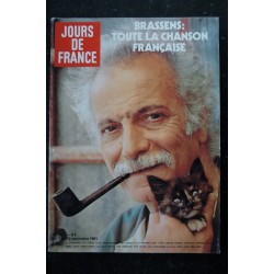 JOURS DE FRANCE  1444  1982  INGRID BERGMAN  Cover +  10 pages    JULLIAN SARDOU DASSAULT Véronique JANNOT