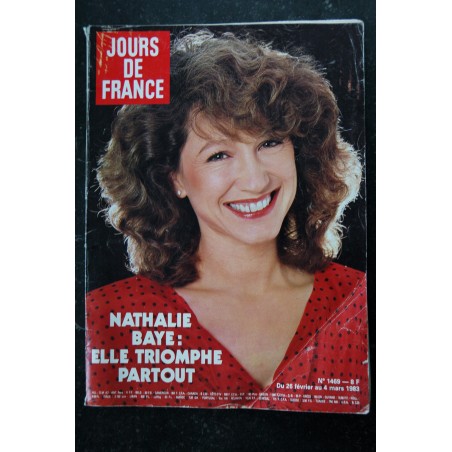 JOURS DE FRANCE  1341  * 13 septembre 1980  *  BOURVIL  Cover + 10 p.  - Edwige FEUILLERE Jean MARAIS  -    Kiraz Faizant
